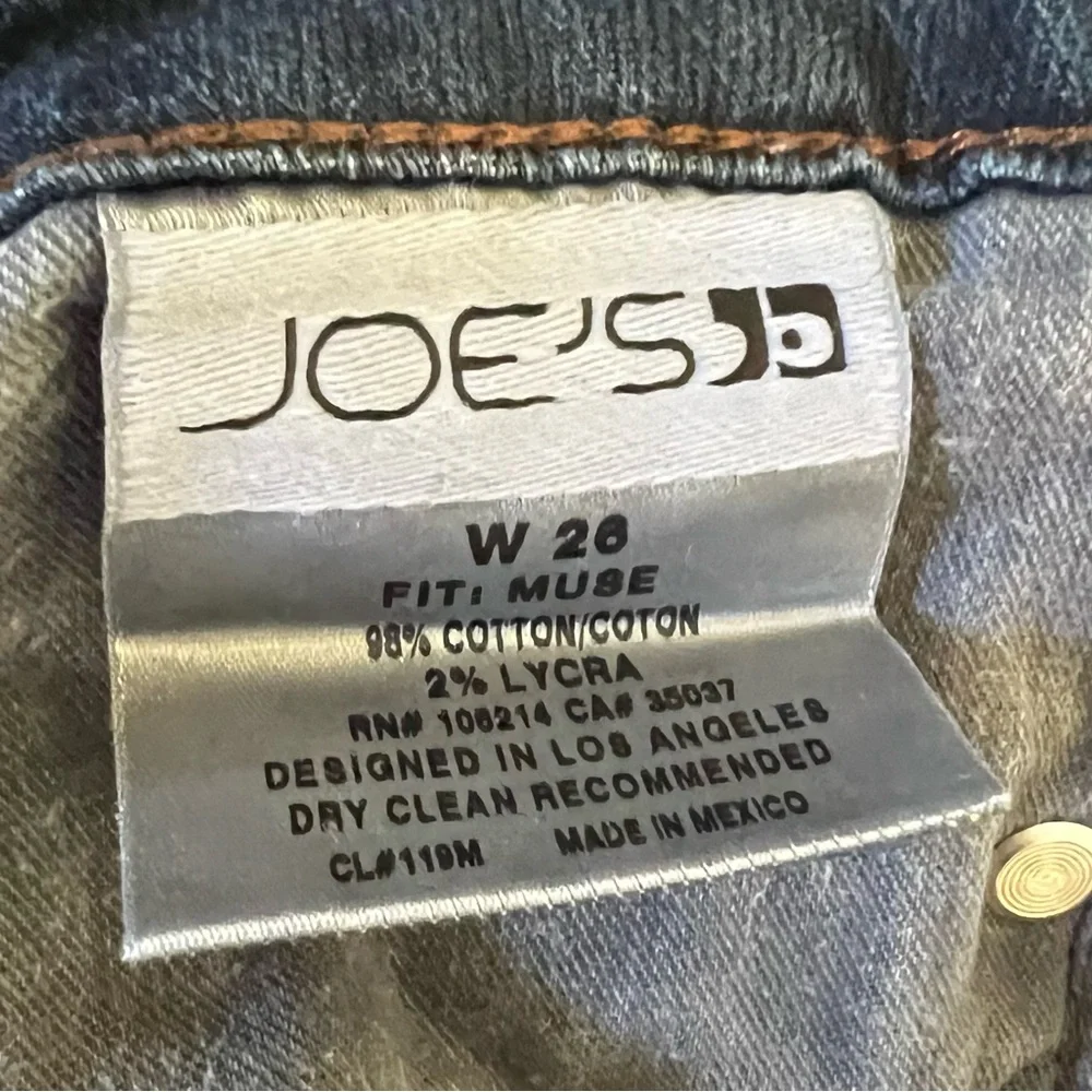 Joes Jeans euc raw